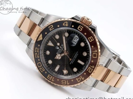 MiroTime 0206 GMT-Master II 126711 CHNR ARF 1:1 Best Edition Black Dial on RG SS Bracelet VR3285 CHS WeatherProof 1661